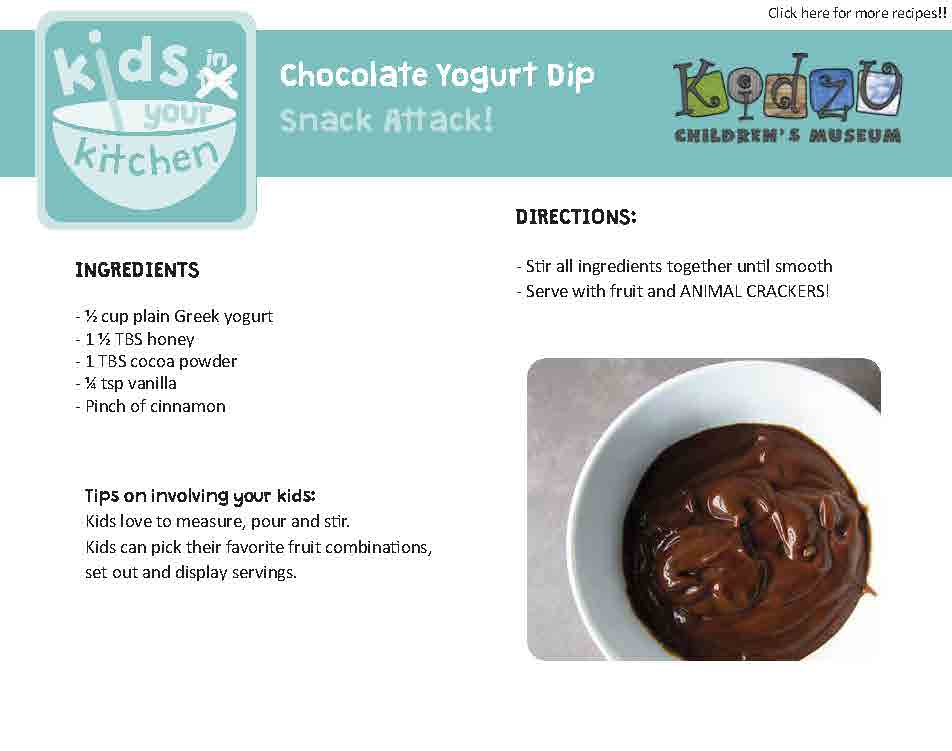 Chocolate Yogurt Dip