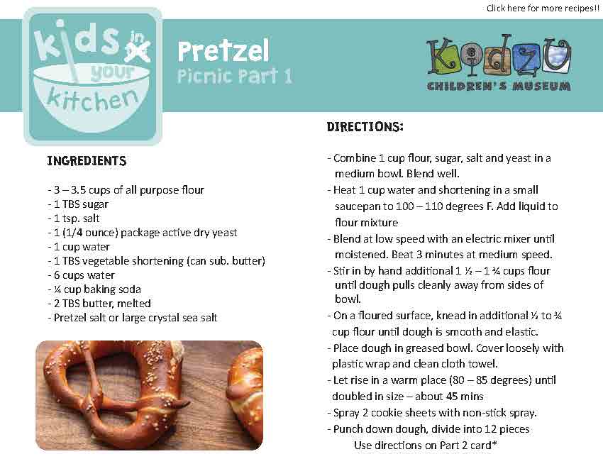 Pretzels Picnic Part 1