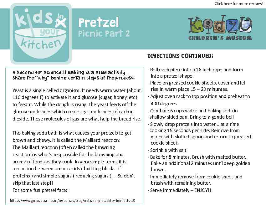 Pretzels Picnic Part 2