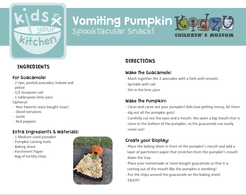 vomiting pumpkin