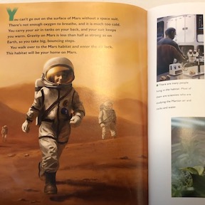You are the first kid on mars book